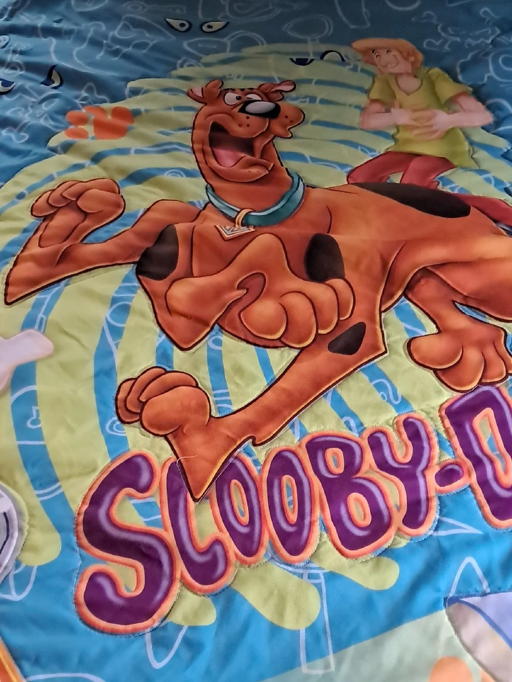 Vintage Scooby Doo & Shaggy Twin Quilted & Reversible Kids